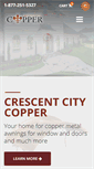 Mobile Screenshot of crescentcitycopper.com